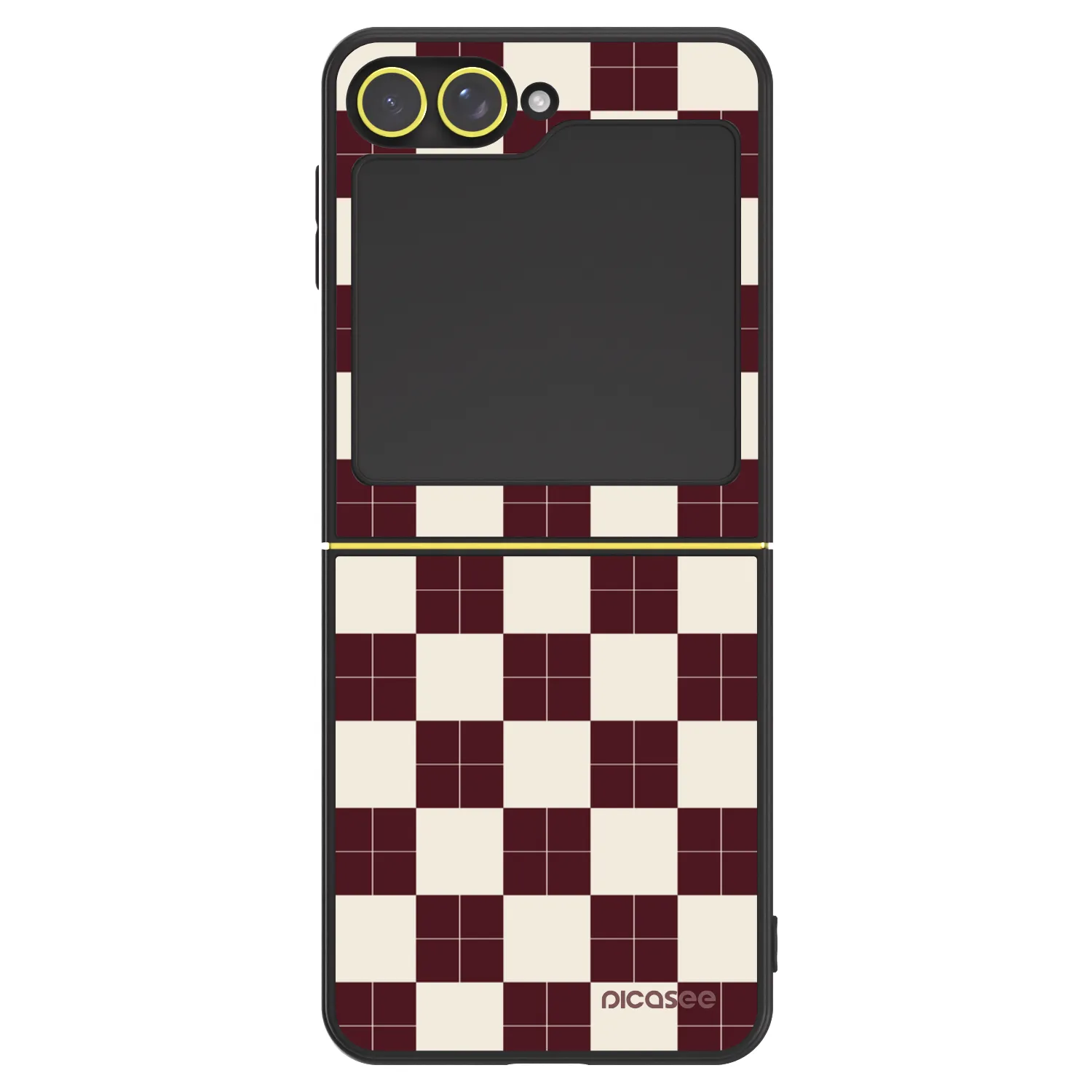 Picasee ULTIMATE CASE für Samsung Galaxy Z Flip7 FE 5G - Checked Away