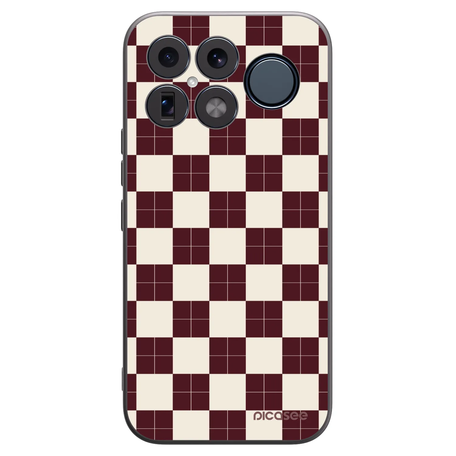 Picasee Xiaomi Poco F8 Ultra Hülle - Schwarzes Silikon - Checked Away