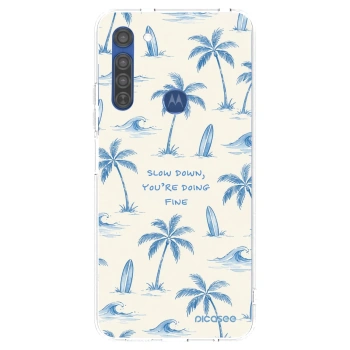 Hülle für Motorola Moto G8 - Slow Tide