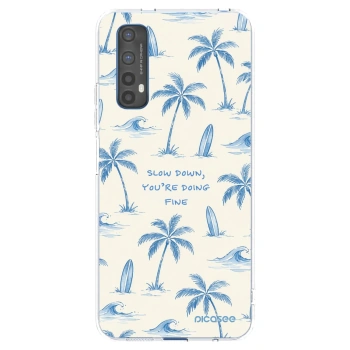 Picasee Realme 7 Hülle - Transparentes Silikon - Slow Tide