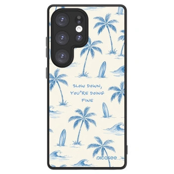 Picasee ULTIMATE CASE PowerShare für Samsung Galaxy S25 Ultra 5G - Slow Tide