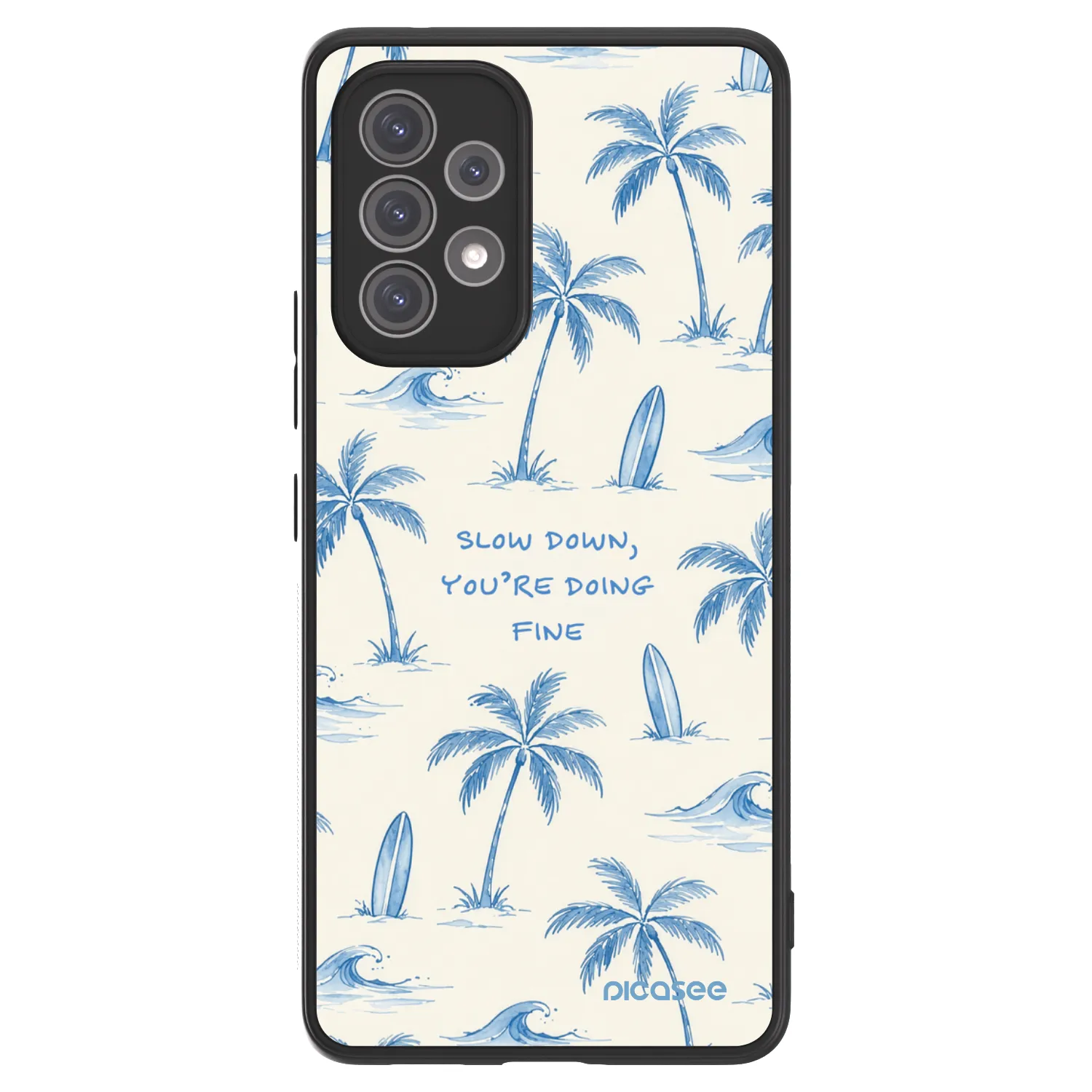 Picasee ULTIMATE CASE für Samsung Galaxy A52 5G A525F - Slow Tide