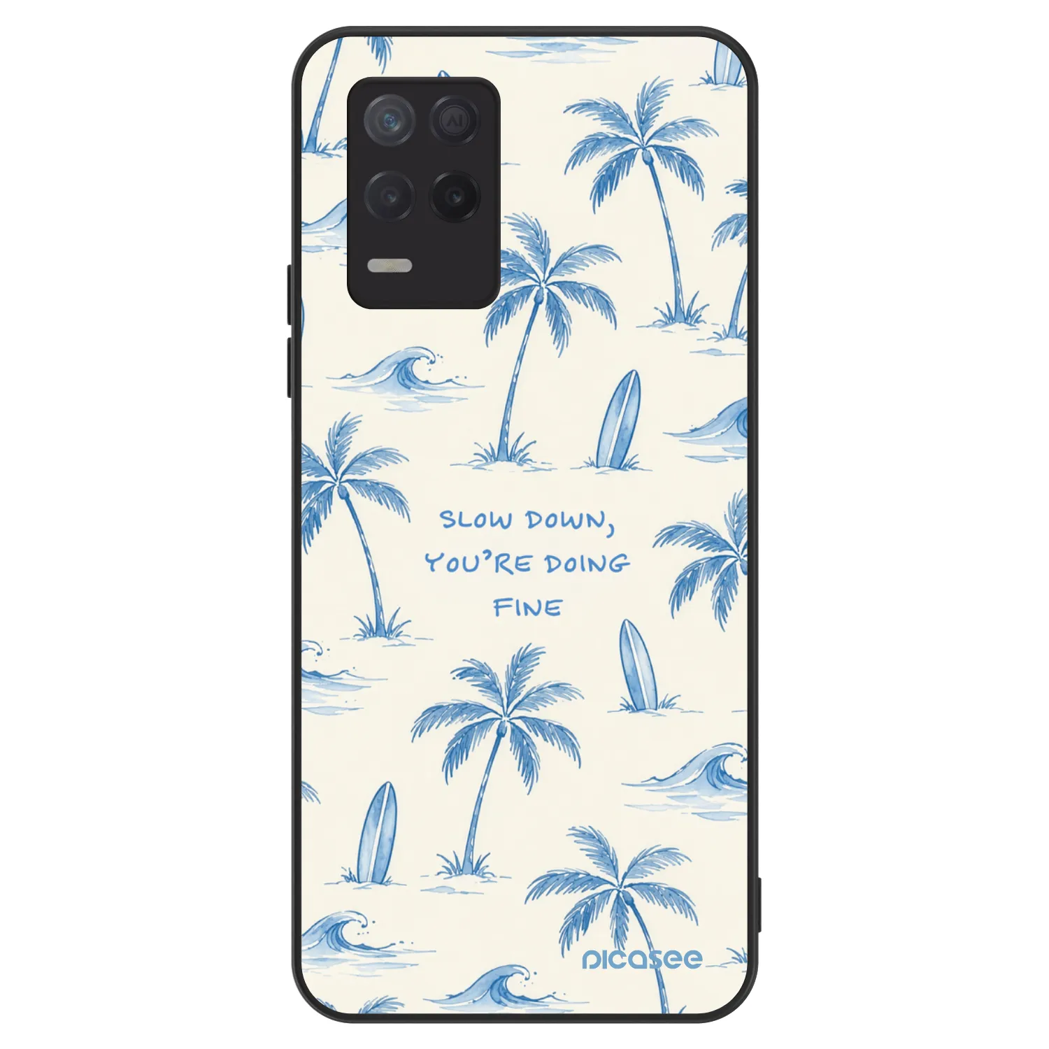 Picasee ULTIMATE CASE für Realme 8 5G - Slow Tide