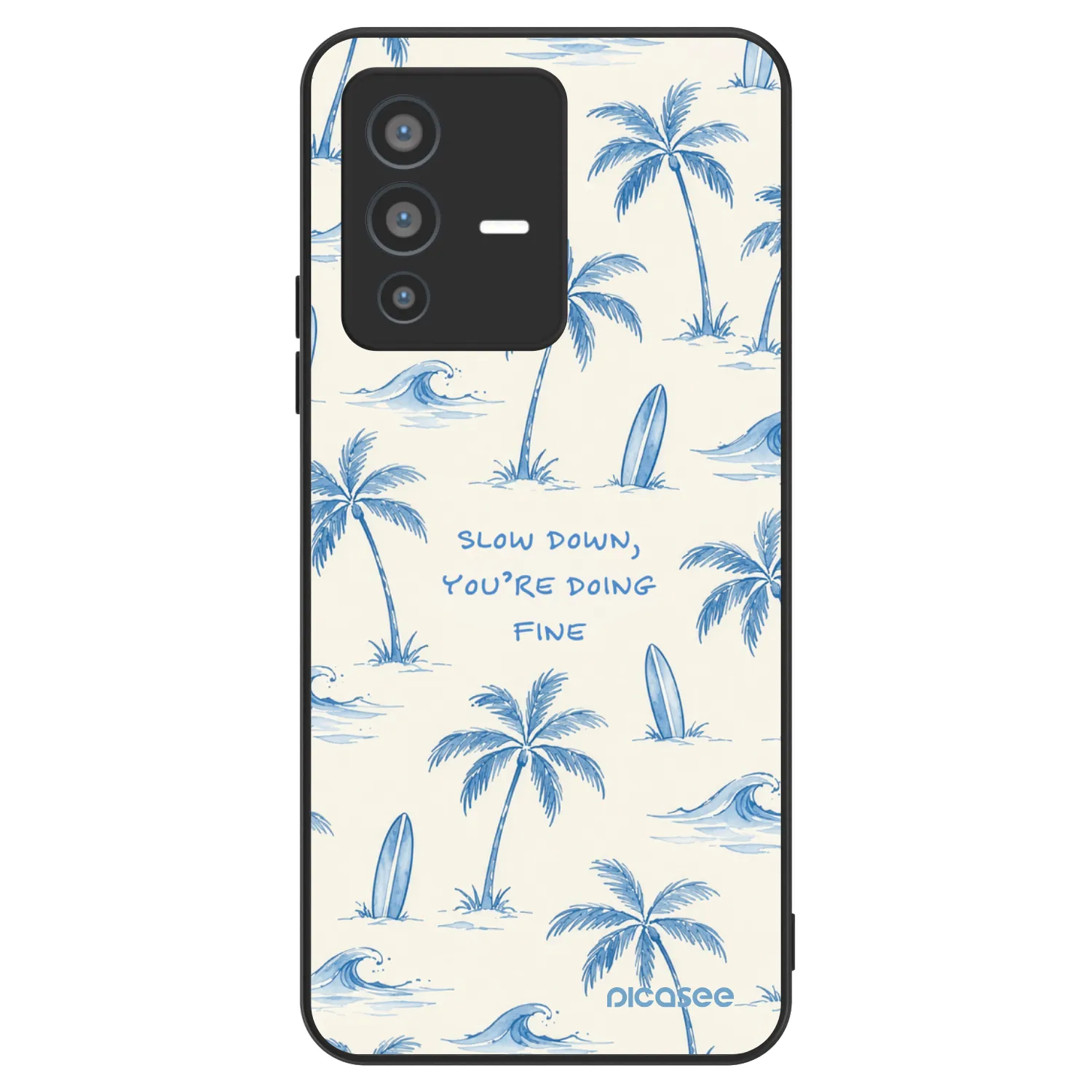 Picasee ULTIMATE CASE für Vivo V23 5G - Slow Tide