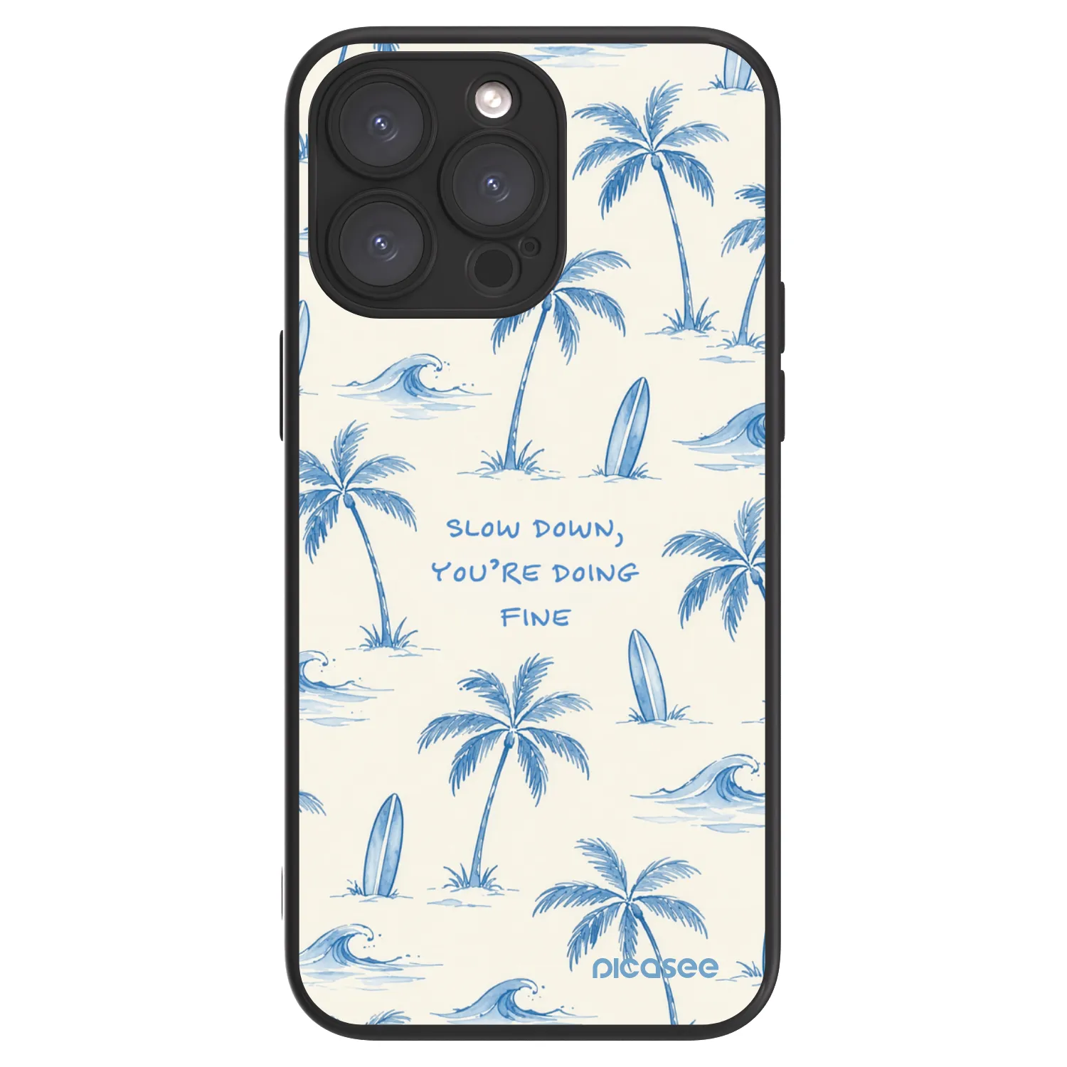 Picasee ULTIMATE CASE MagSafe für Apple iPhone 15 Pro Max - Slow Tide