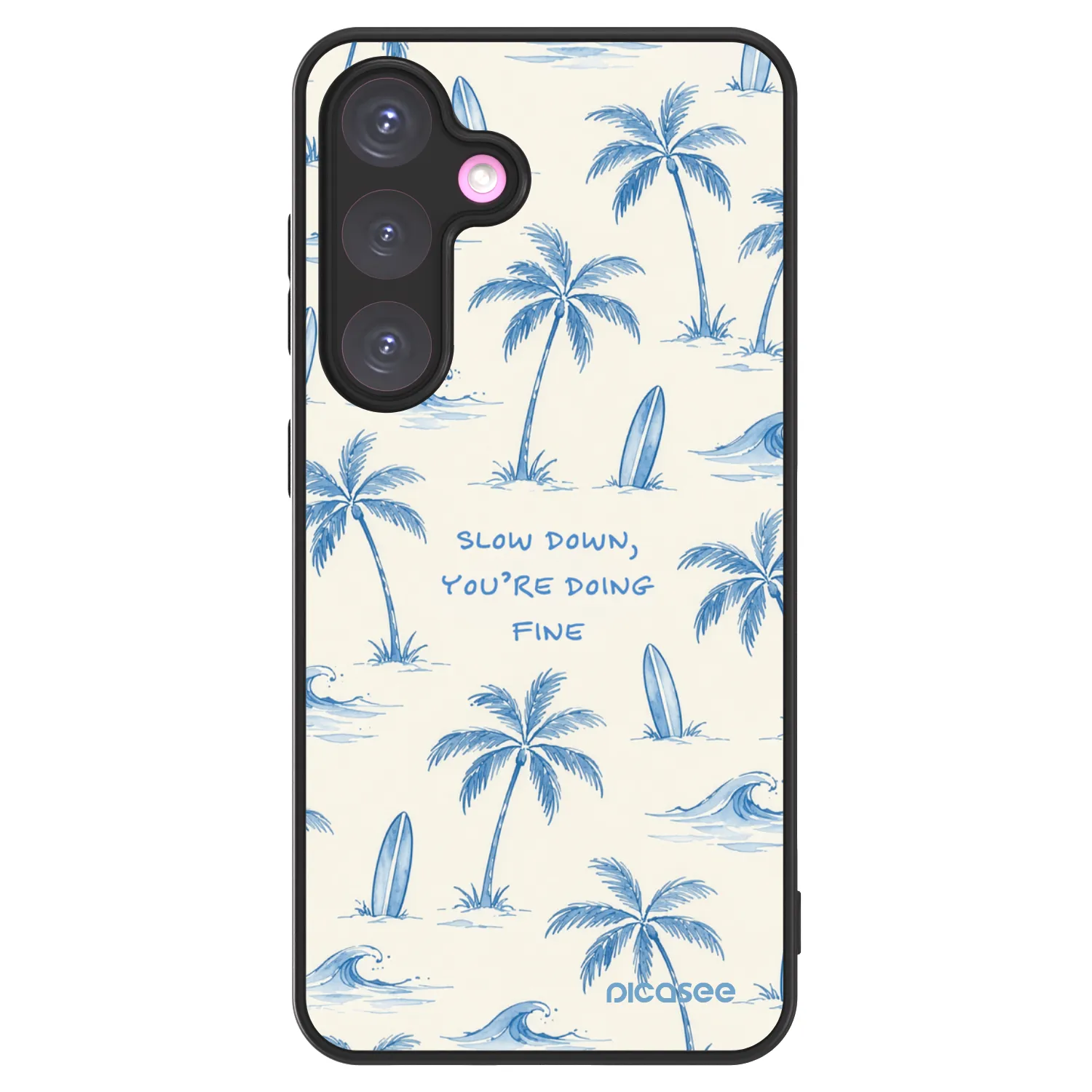 Picasee ULTIMATE CASE PowerShare für Samsung Galaxy S24+ S926B 5G - Slow Tide