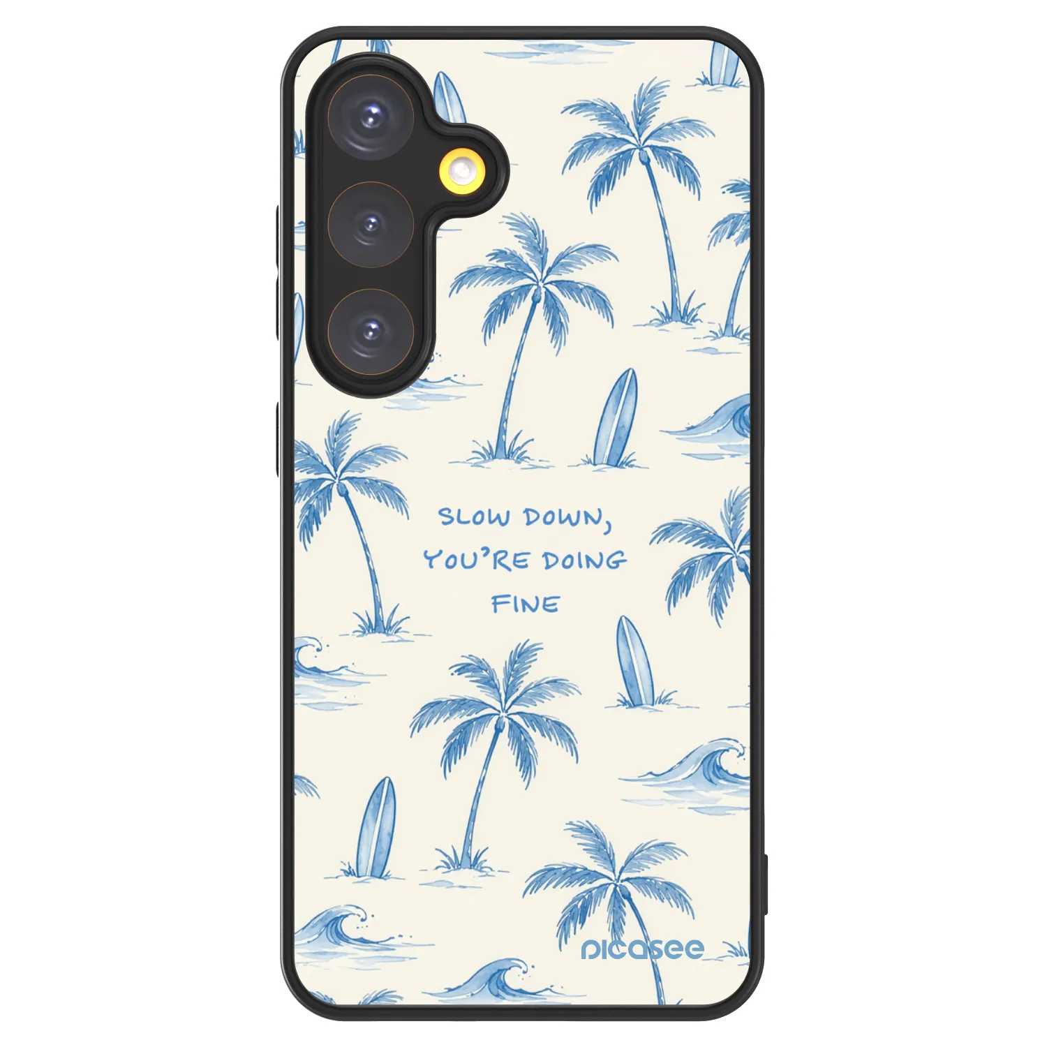 Picasee ULTIMATE CASE PowerShare für Samsung Galaxy S24 S921B 5G - Slow Tide
