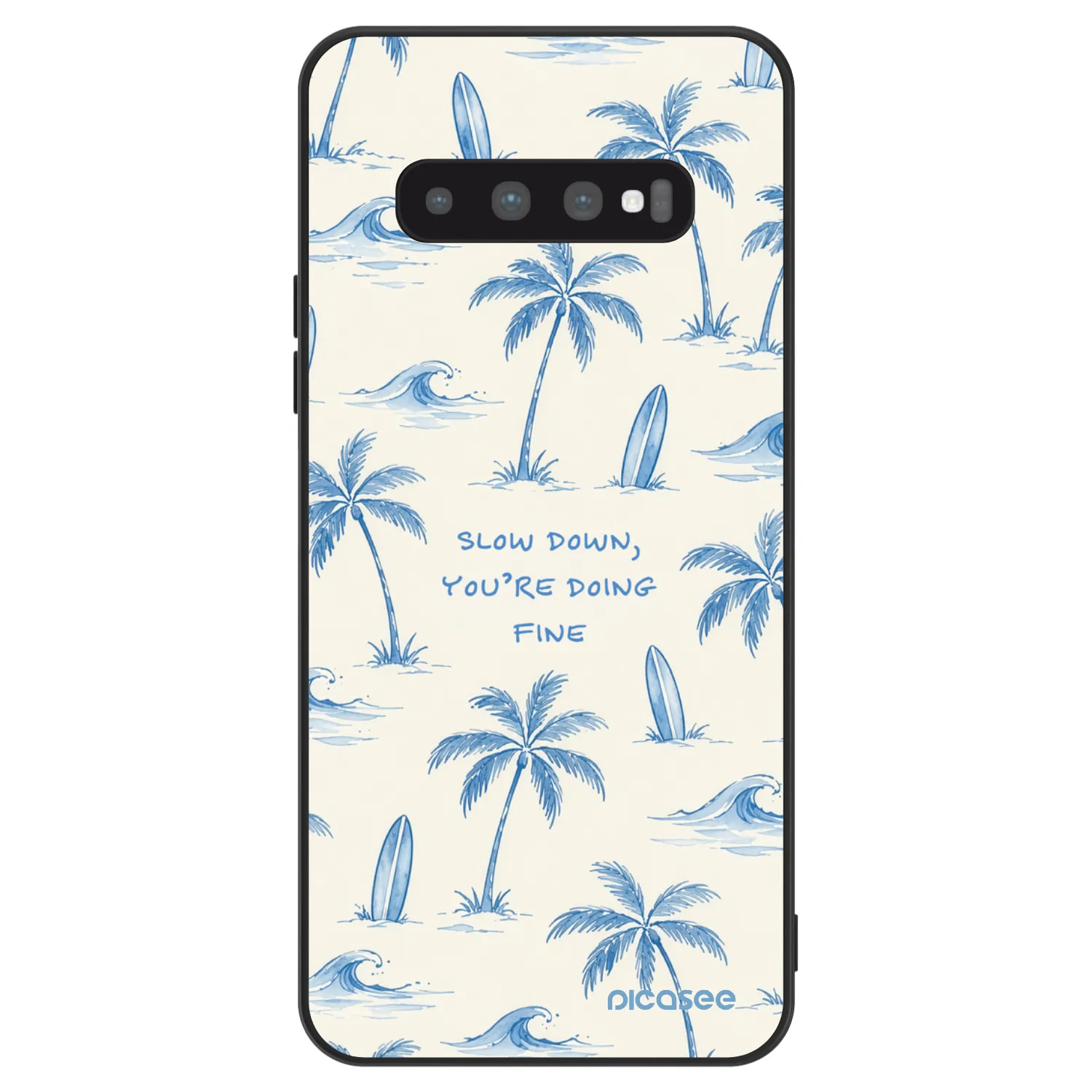 Picasee ULTIMATE CASE für Samsung Galaxy S10 Plus G975 - Slow Tide