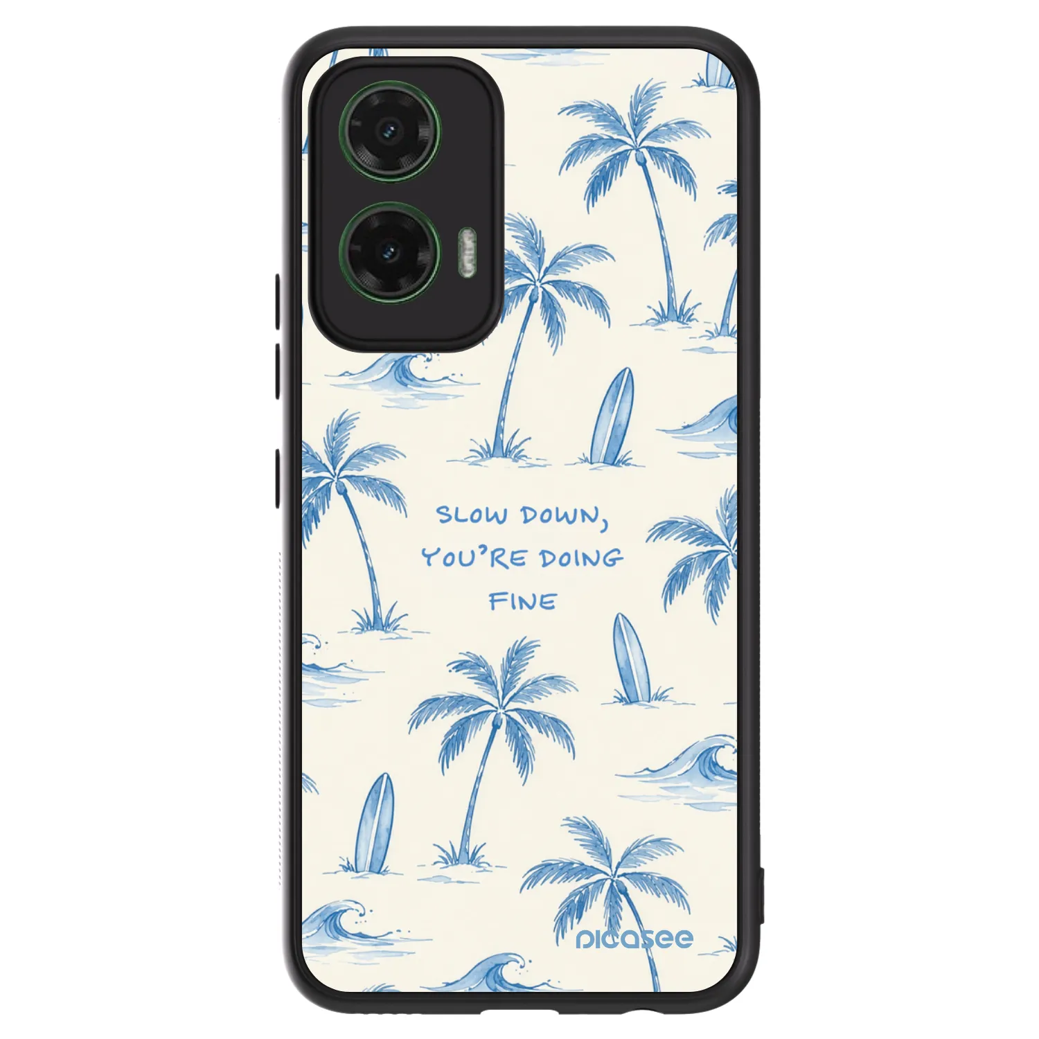 Picasee ULTIMATE CASE für Motorola Moto G35 5G - Slow Tide
