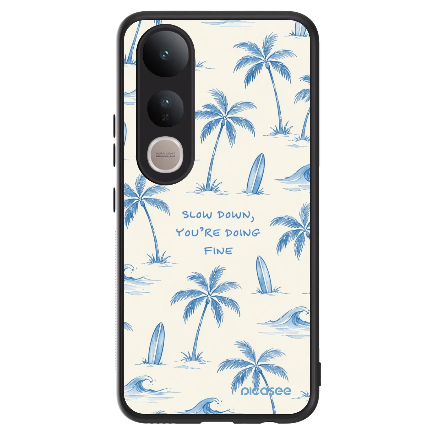 Picasee ULTIMATE CASE für Vivo V50 Lite 5G - Slow Tide