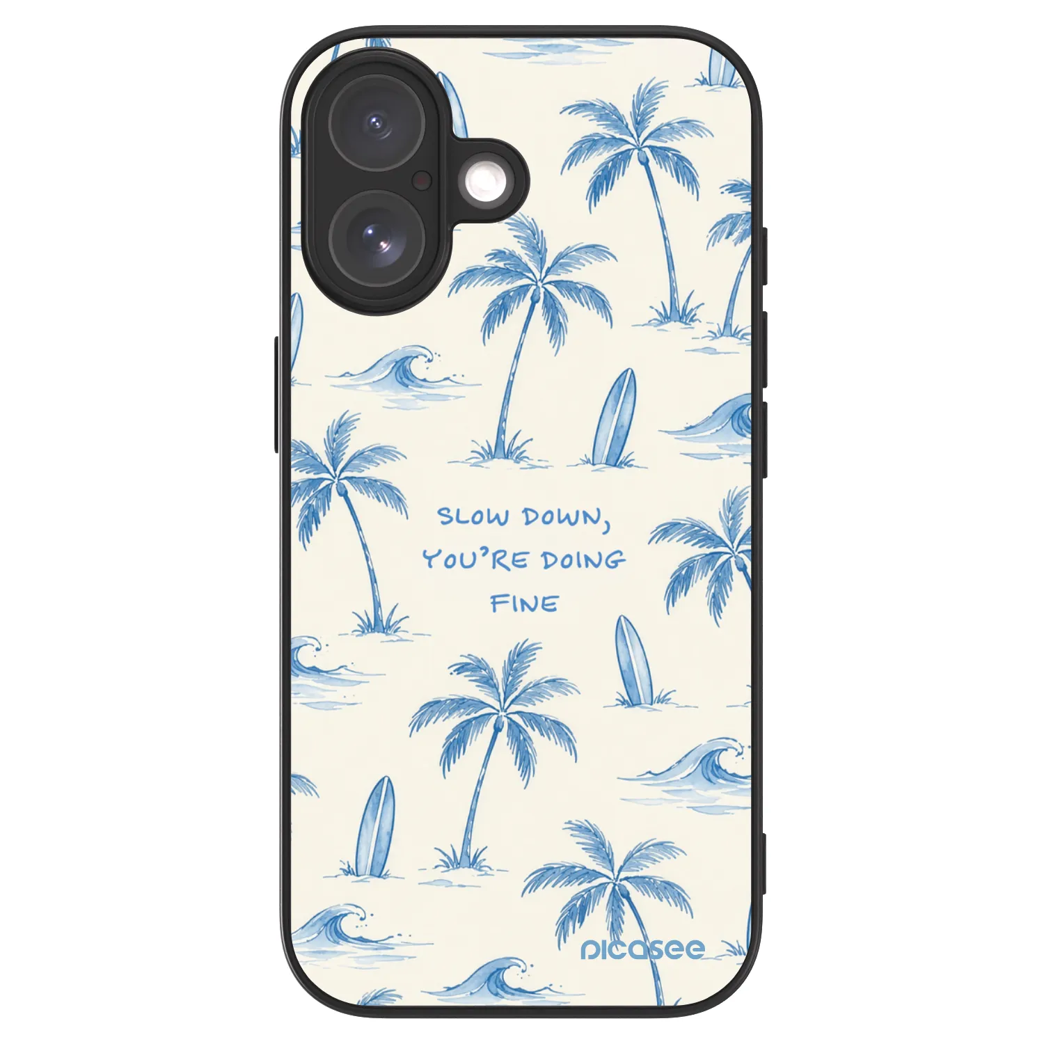 Picasee ULTIMATE CASE MagSafe für Apple iPhone 17 - Slow Tide