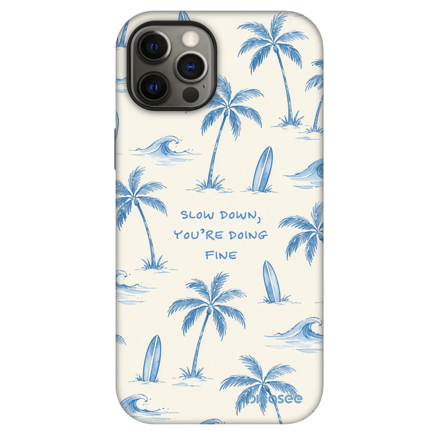 Picasee Fashion Case MagSafe für Apple iPhone 12 - Slow Tide