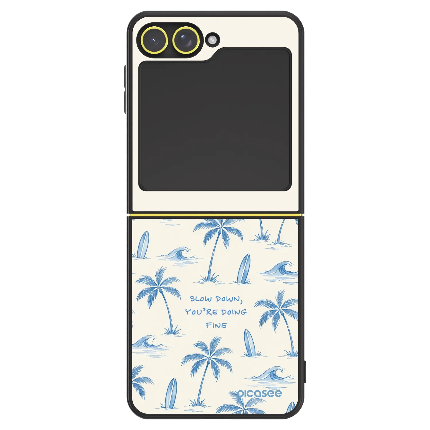 Picasee ULTIMATE CASE für Samsung Galaxy Z Flip7 FE 5G - Slow Tide