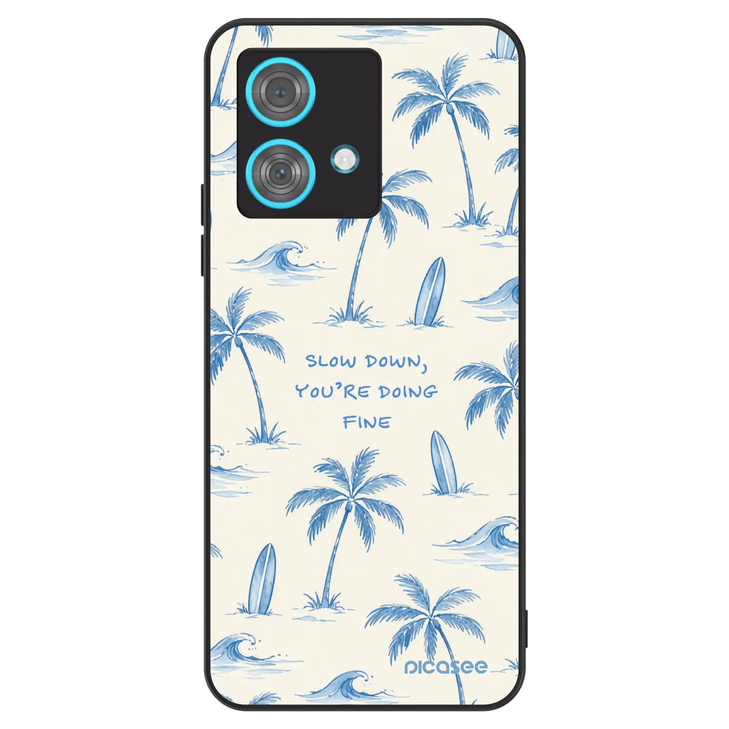 Picasee ULTIMATE CASE für Motorola Edge 40 Neo - Slow Tide