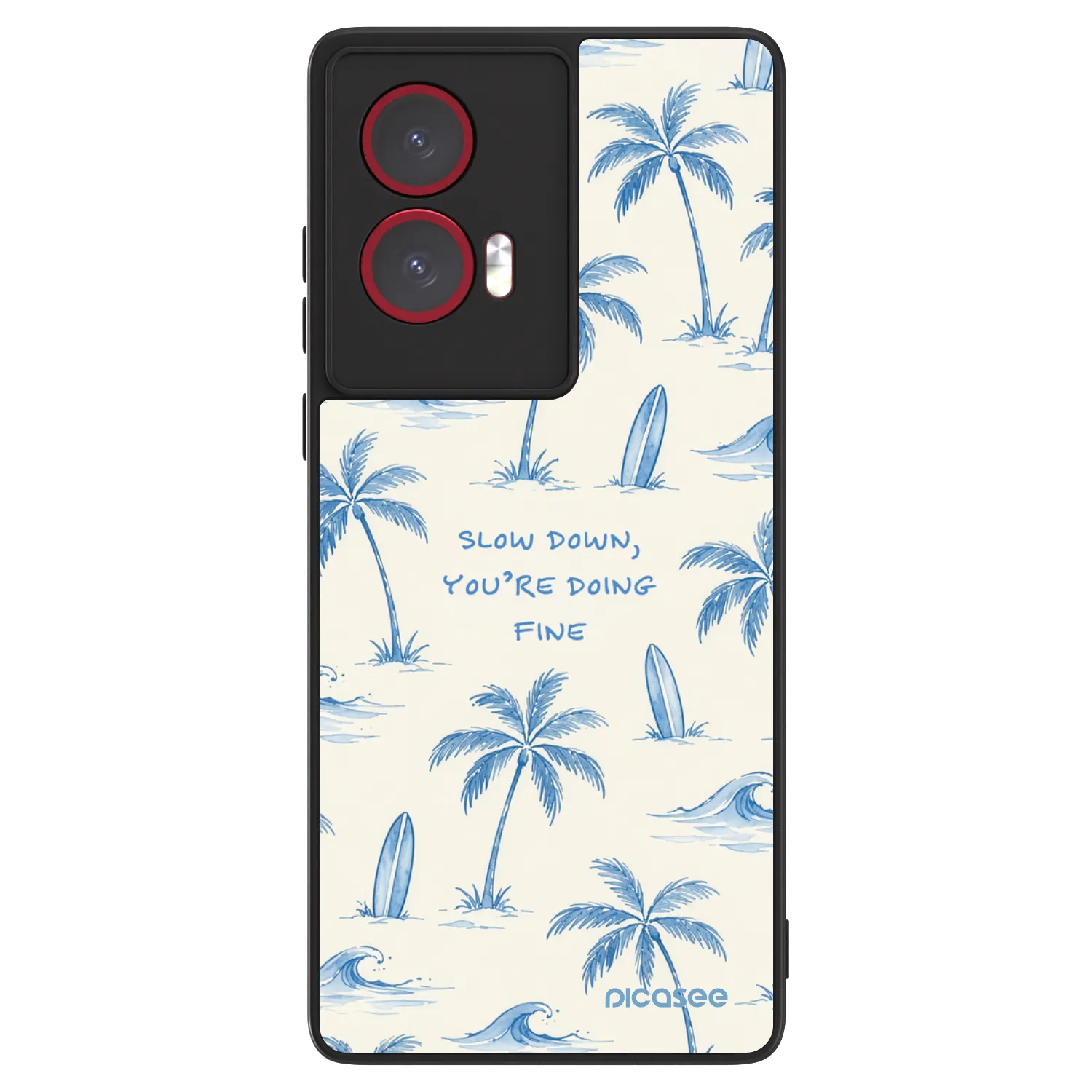 Picasee ULTIMATE CASE für Motorola Edge 50 Fusion - Slow Tide