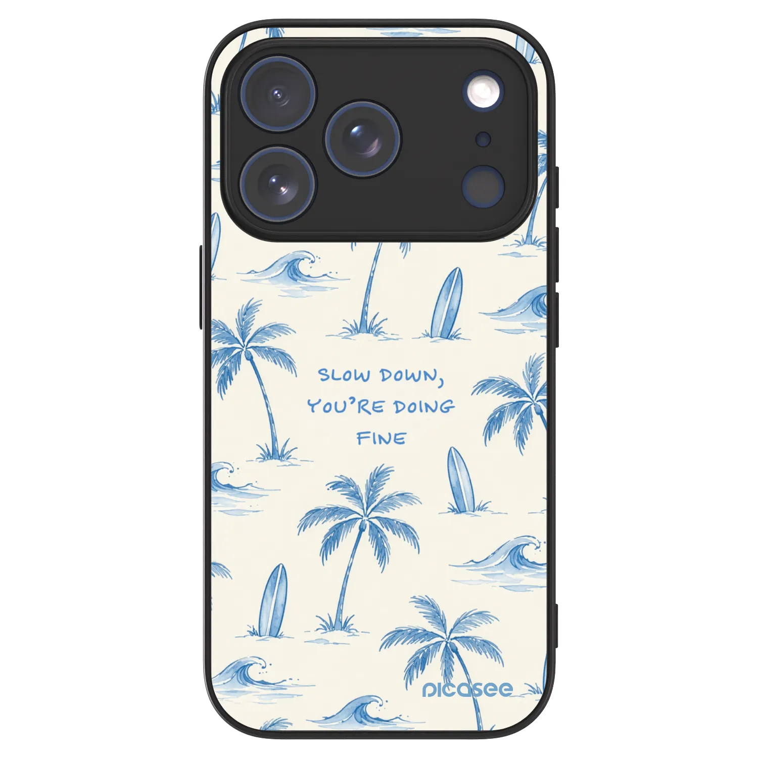 Picasee ULTIMATE CASE MagSafe für Apple iPhone 18 Pro - Slow Tide