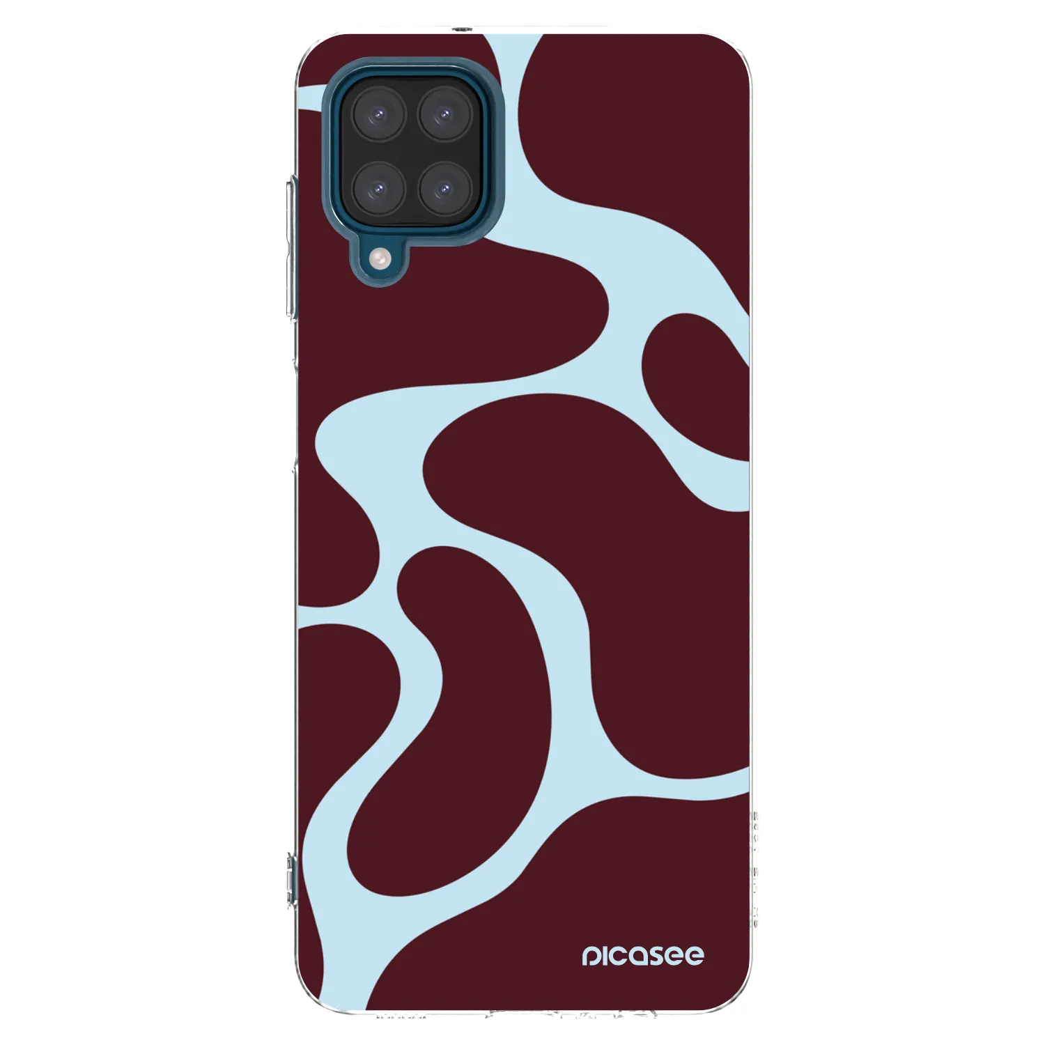 Picasee Samsung Galaxy A12 A125F Hülle - Transparentes Silikon - Soft Detour