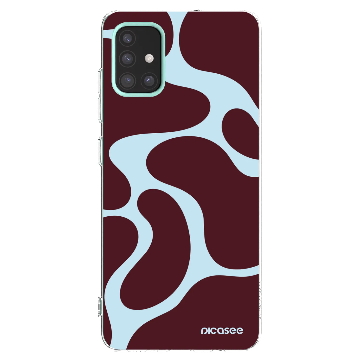 Picasee Samsung Galaxy M31s Hülle - Transparentes Silikon - Soft Detour