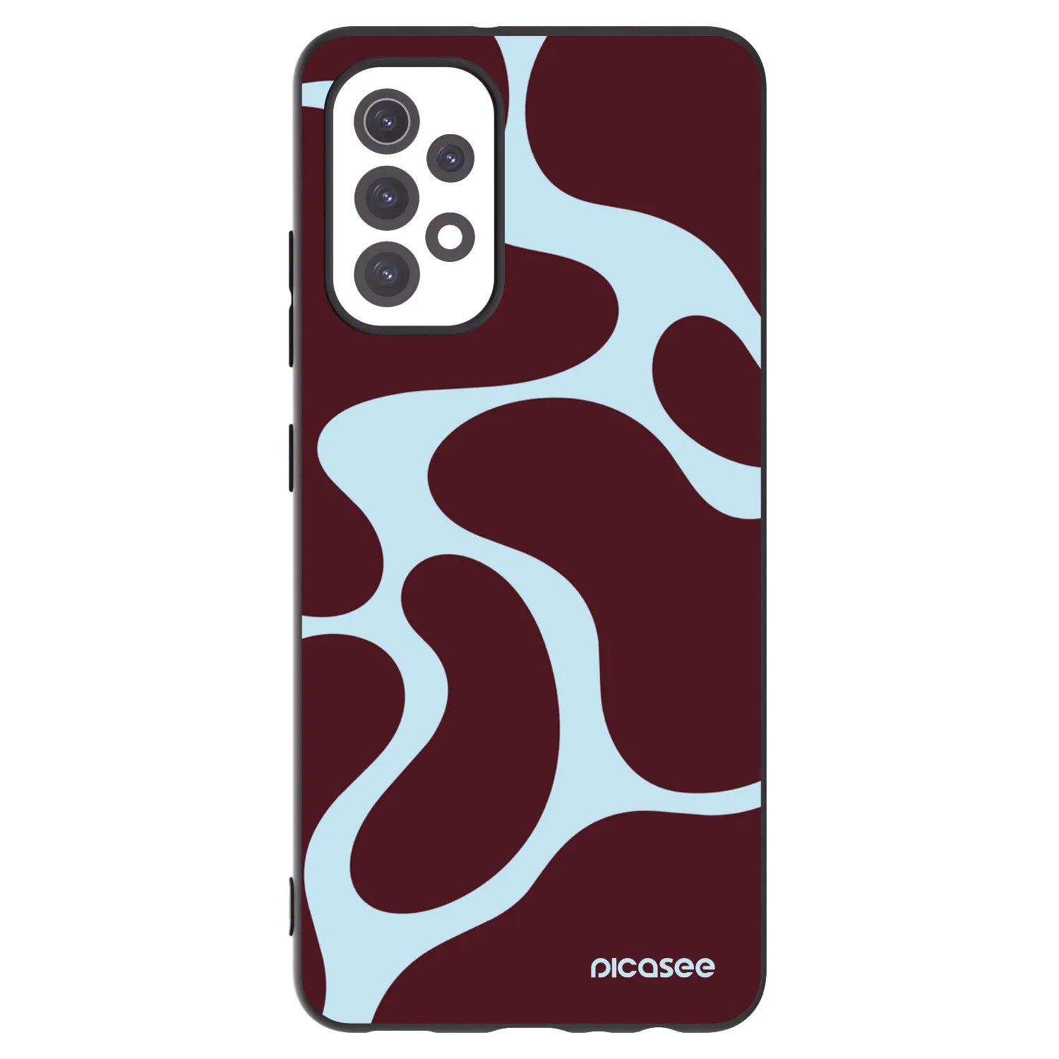 Picasee Samsung Galaxy A32 5G A326B Hülle - Schwarzes Silikon - Soft Detour
