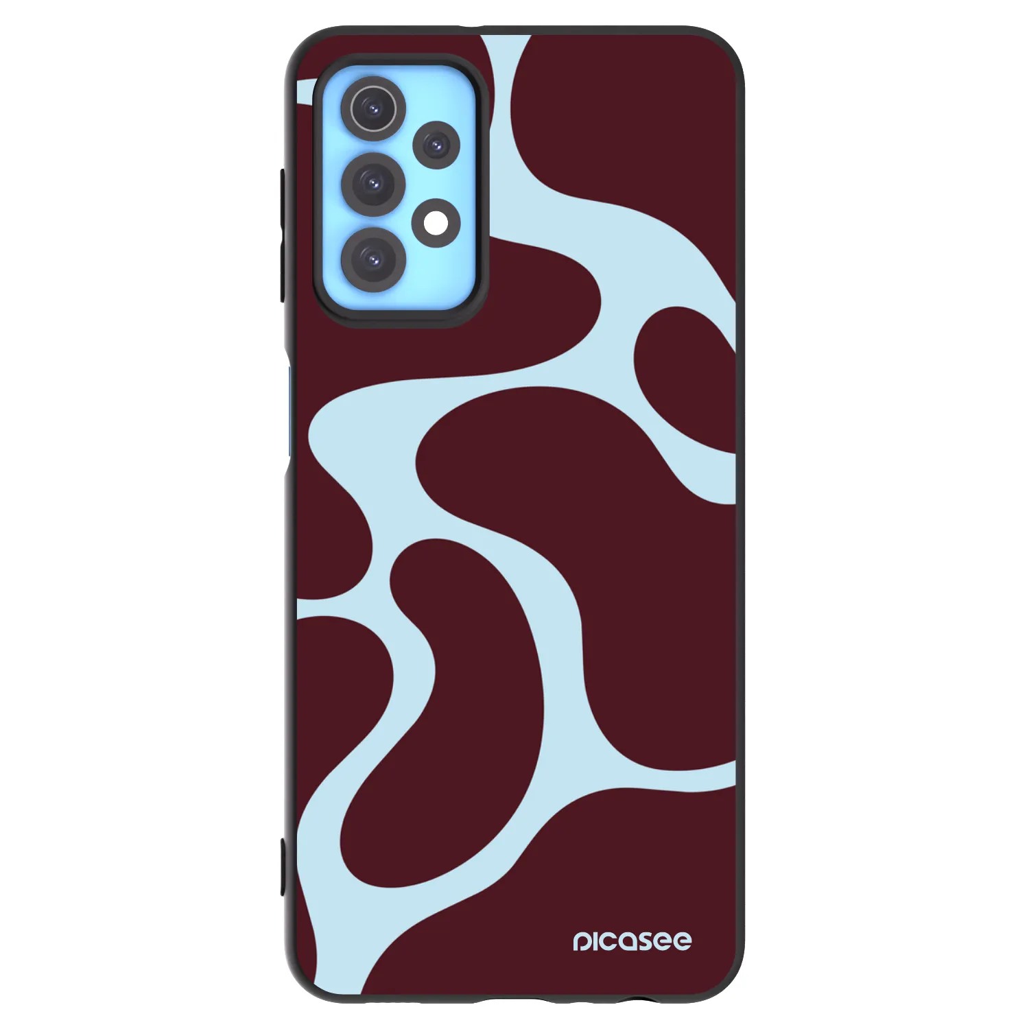 Picasee Samsung Galaxy A32 4G SM-A325F Hülle - Schwarzes Silikon - Soft Detour