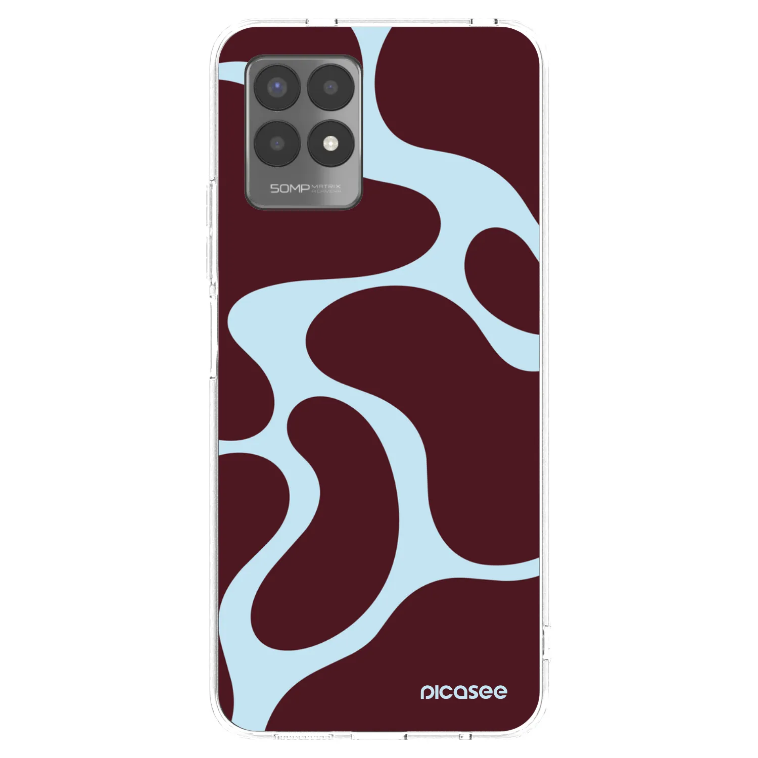 Picasee Realme 8i Hülle - Transparentes Silikon - Soft Detour