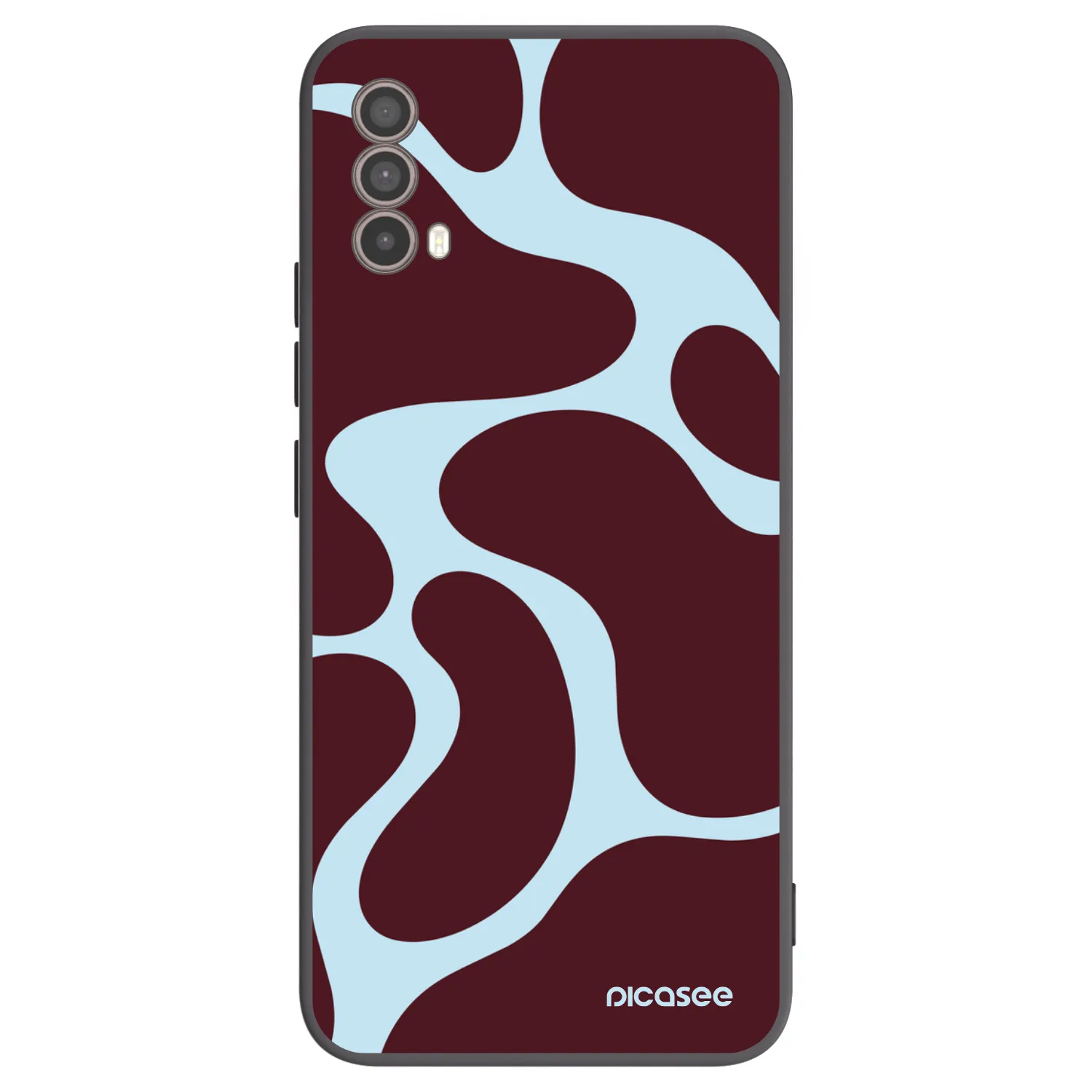 Picasee Motorola Moto E40 Hülle - Schwarzes Silikon - Soft Detour