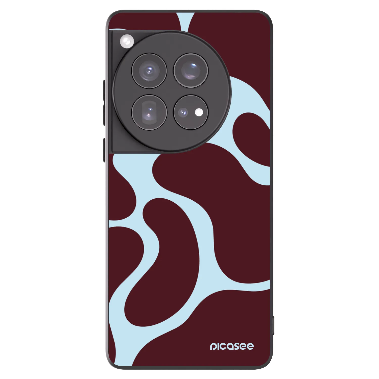 Picasee OnePlus 12 5G Hülle - Schwarzes Silikon - Soft Detour