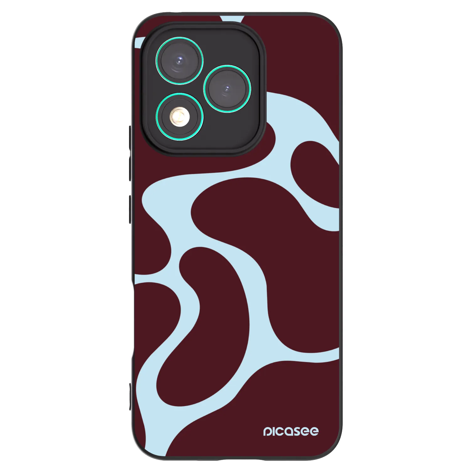 Picasee Honor 400 Lite 5G Hülle - Schwarzes Silikon - Soft Detour