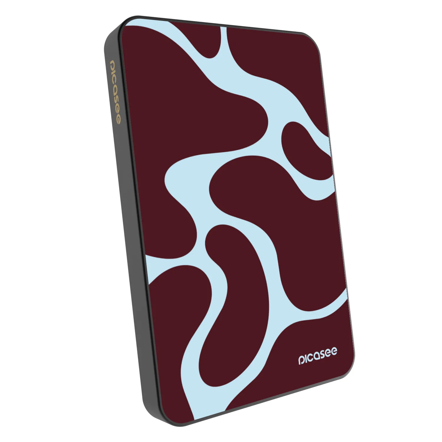Picasee Powerbank mit MagSafe 5 000 mAh Grau - Soft Detour