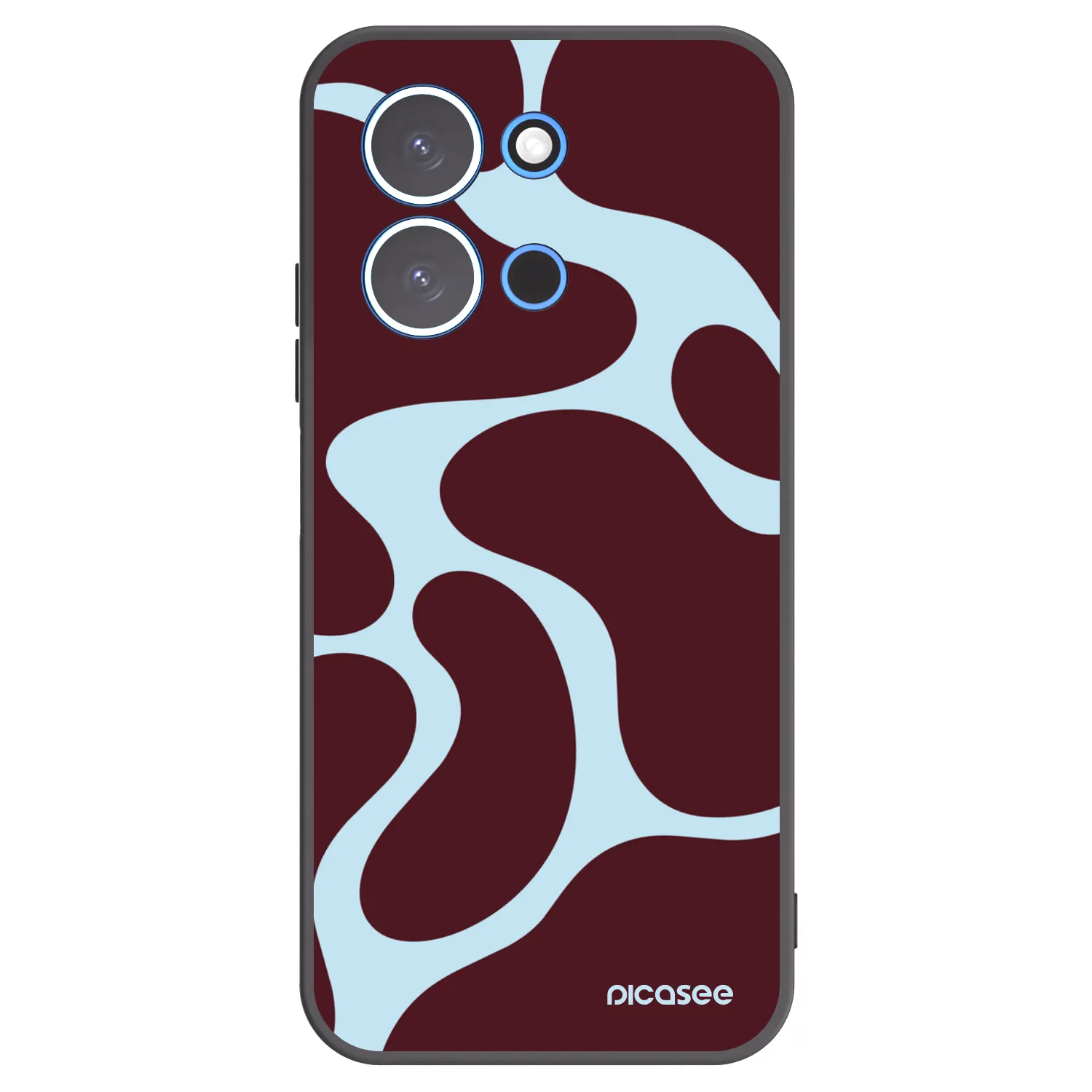 Picasee Xiaomi Redmi 15C 4G Hülle - Schwarzes Silikon - Soft Detour