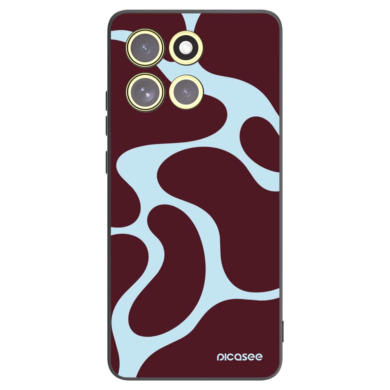 Picasee Motorola Moto G86 Power 5G Hülle - Schwarzes Silikon - Soft Detour