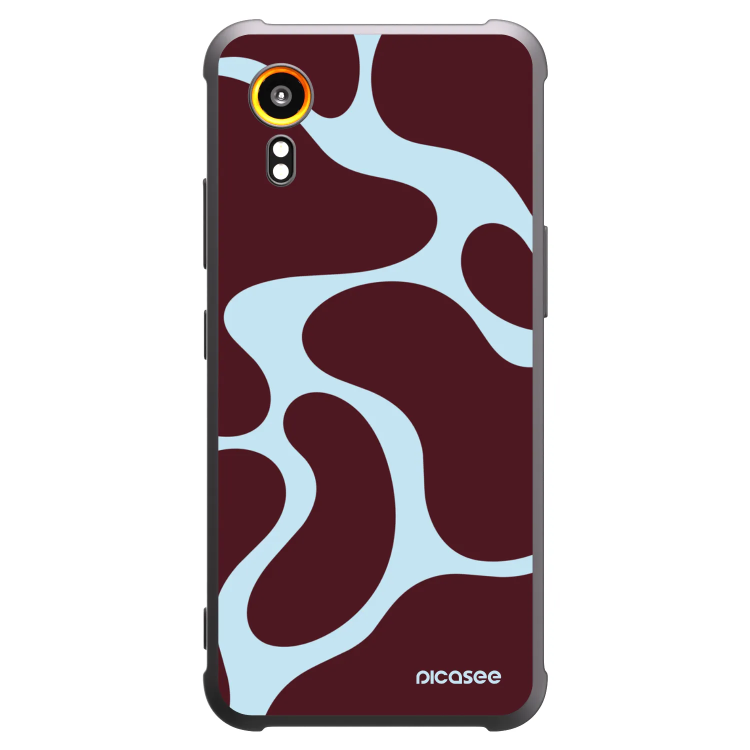 Picasee Samsung Galaxy XCover 7 Hülle - Schwarzes Silikon - Soft Detour