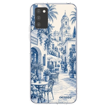 Hülle für Samsung Galaxy A03s A037G - Calle Azul