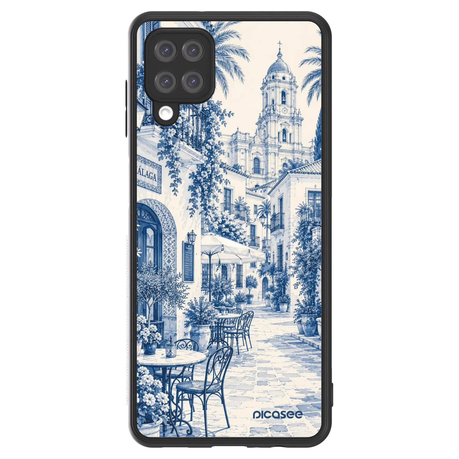 Picasee ULTIMATE CASE für Samsung Galaxy A12 A125F - Calle Azul