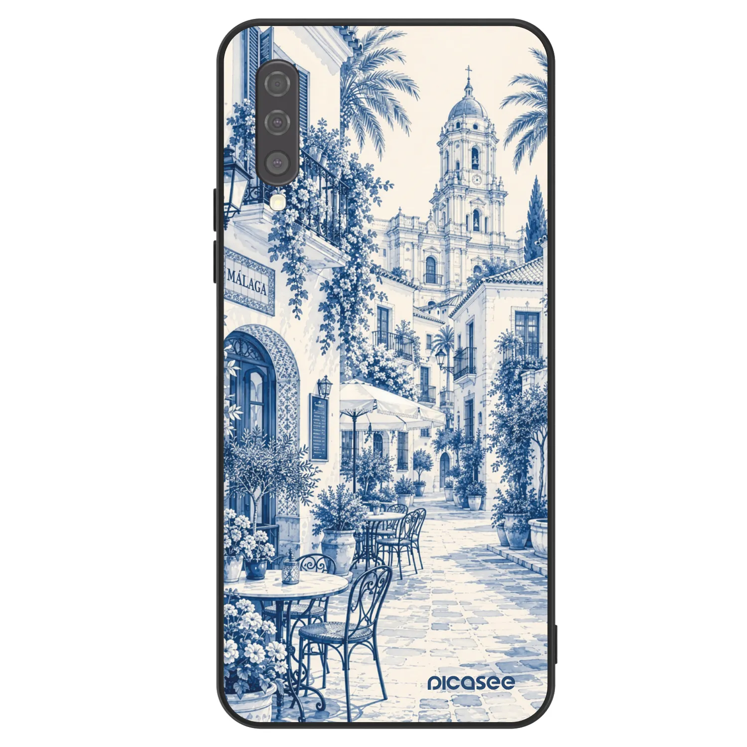 Picasee ULTIMATE CASE für Samsung Galaxy A50 A505F - Calle Azul