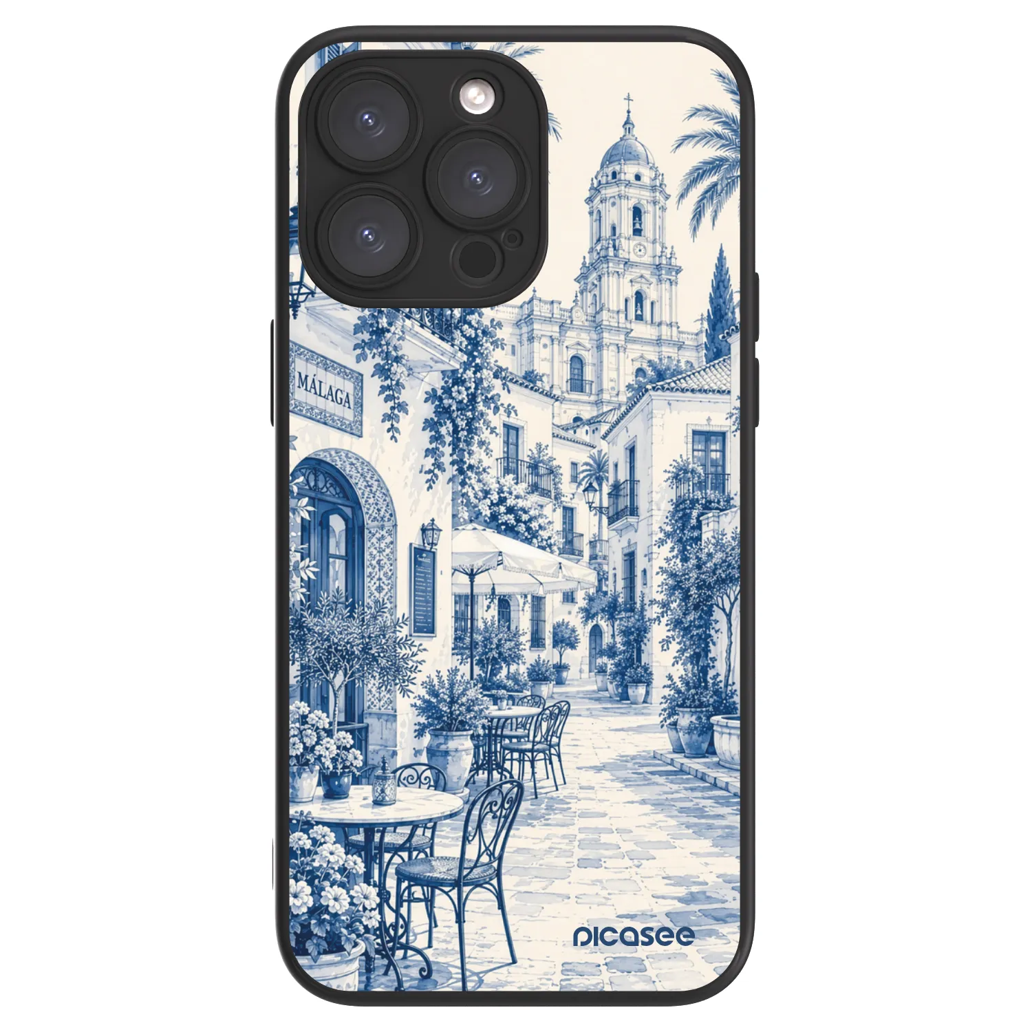 Picasee ULTIMATE CASE MagSafe für Apple iPhone 15 Pro Max - Calle Azul