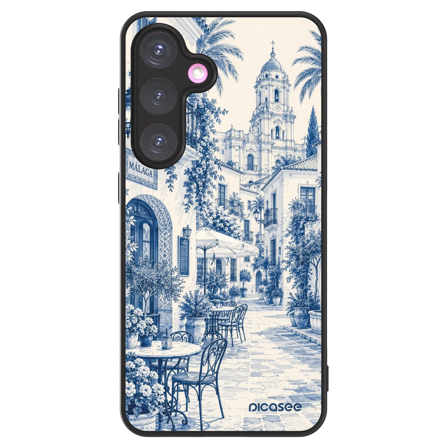 Picasee ULTIMATE CASE PowerShare für Samsung Galaxy S24+ S926B 5G - Calle Azul