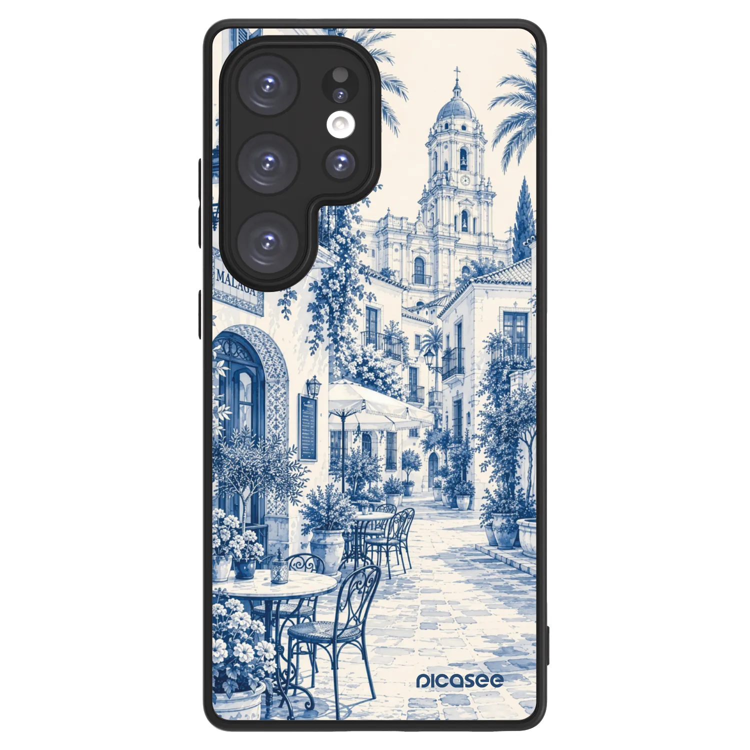 Picasee ULTIMATE CASE PowerShare für Samsung Galaxy S25 Ultra 5G - Calle Azul