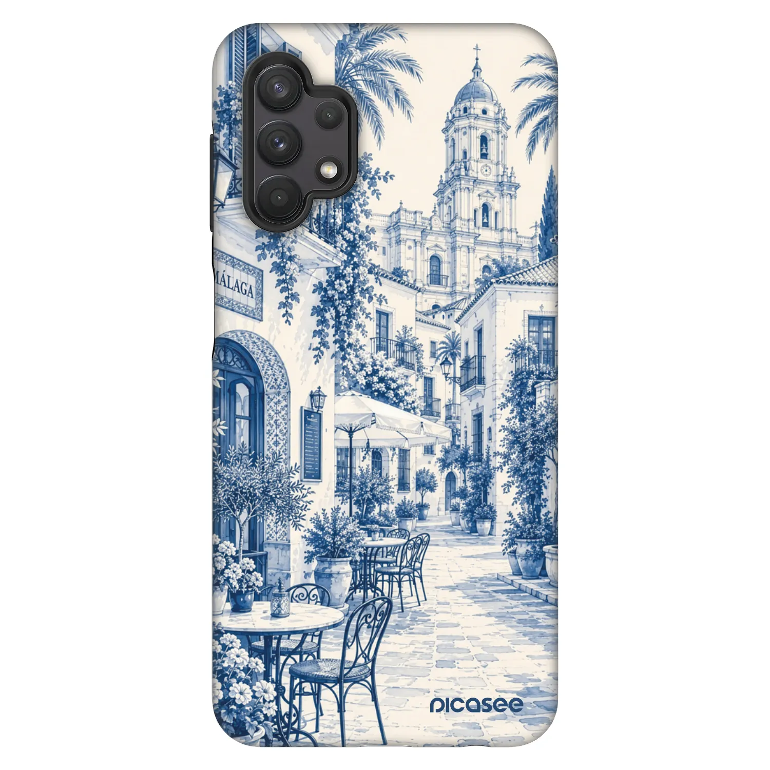 Picasee Fashion Case für Samsung Galaxy A32 5G A326B - Calle Azul
