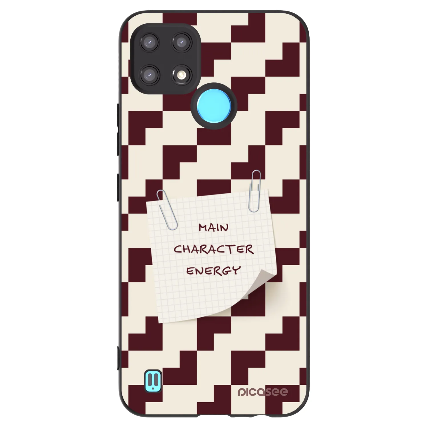 Picasee Realme C21 Hülle - Schwarzes Silikon - Lead Role