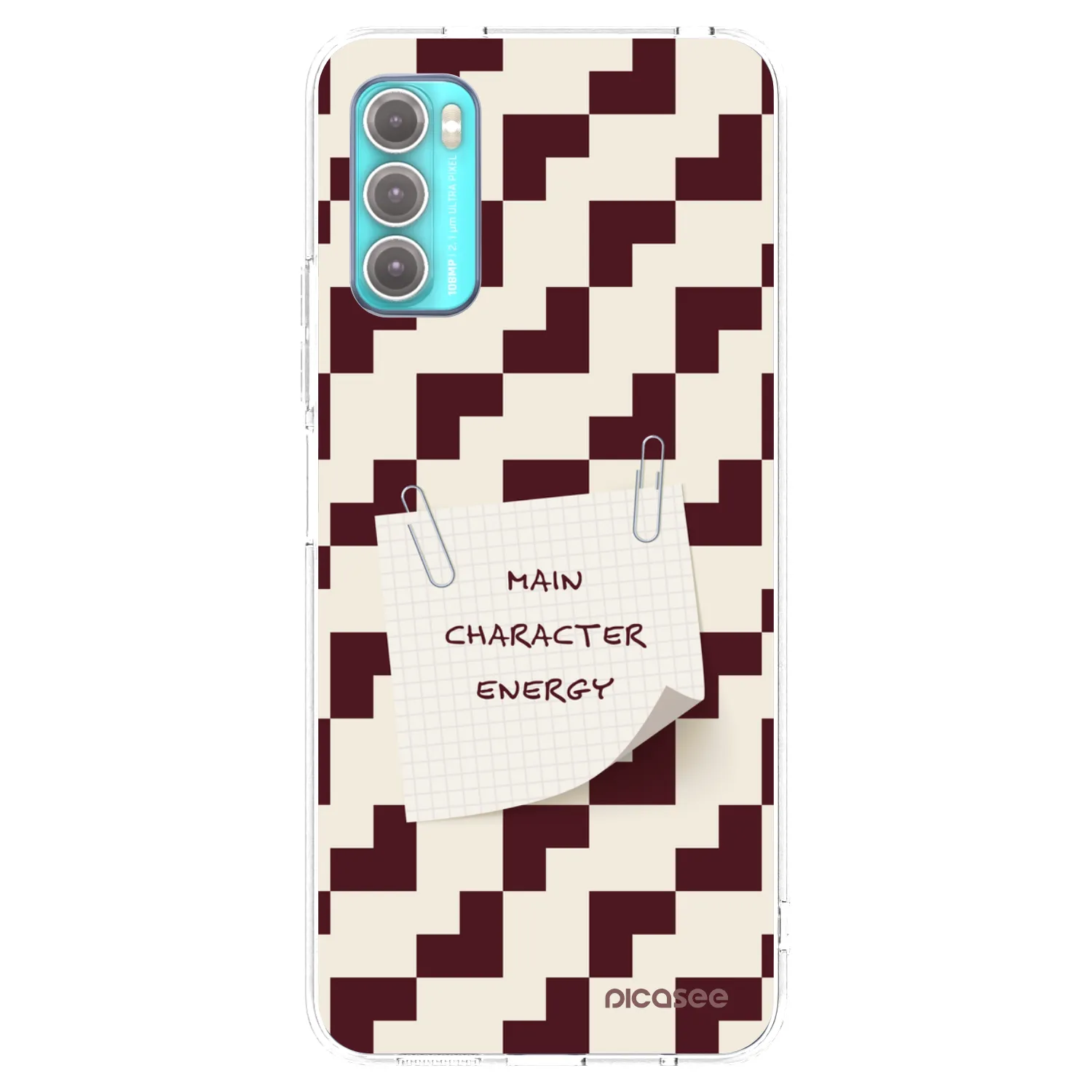 Picasee Motorola Moto G60 Hülle - Transparentes Silikon - Lead Role