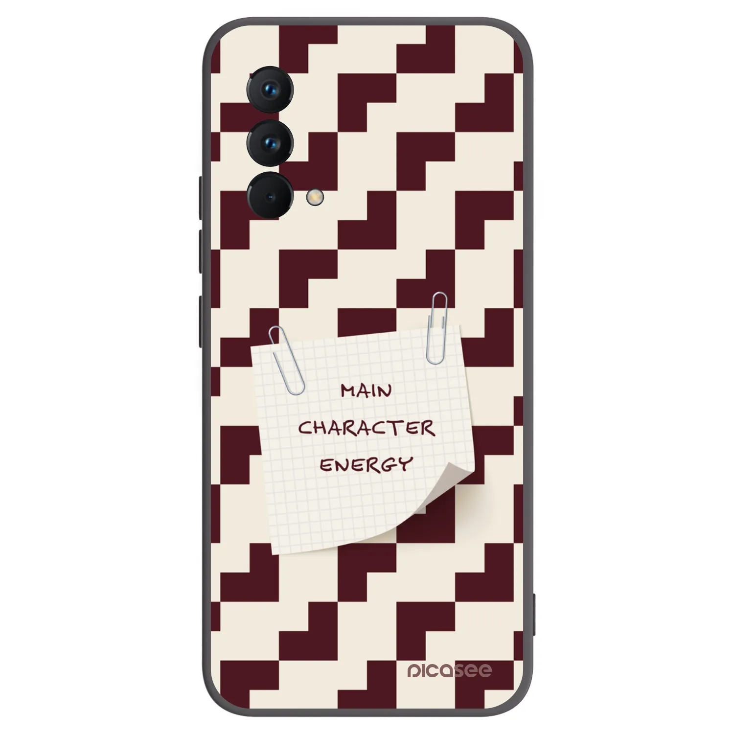 Picasee Realme GT Master Edition 5G Hülle - Schwarzes Silikon - Lead Role
