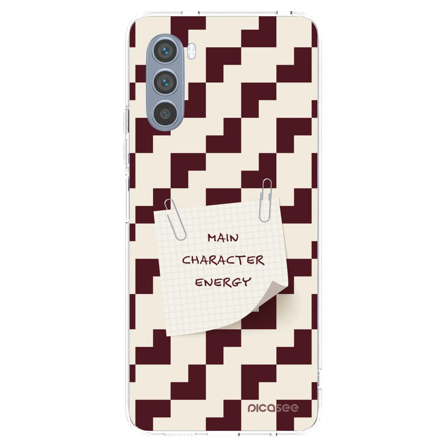 Picasee Motorola Moto G62 Hülle - Transparentes Silikon - Lead Role