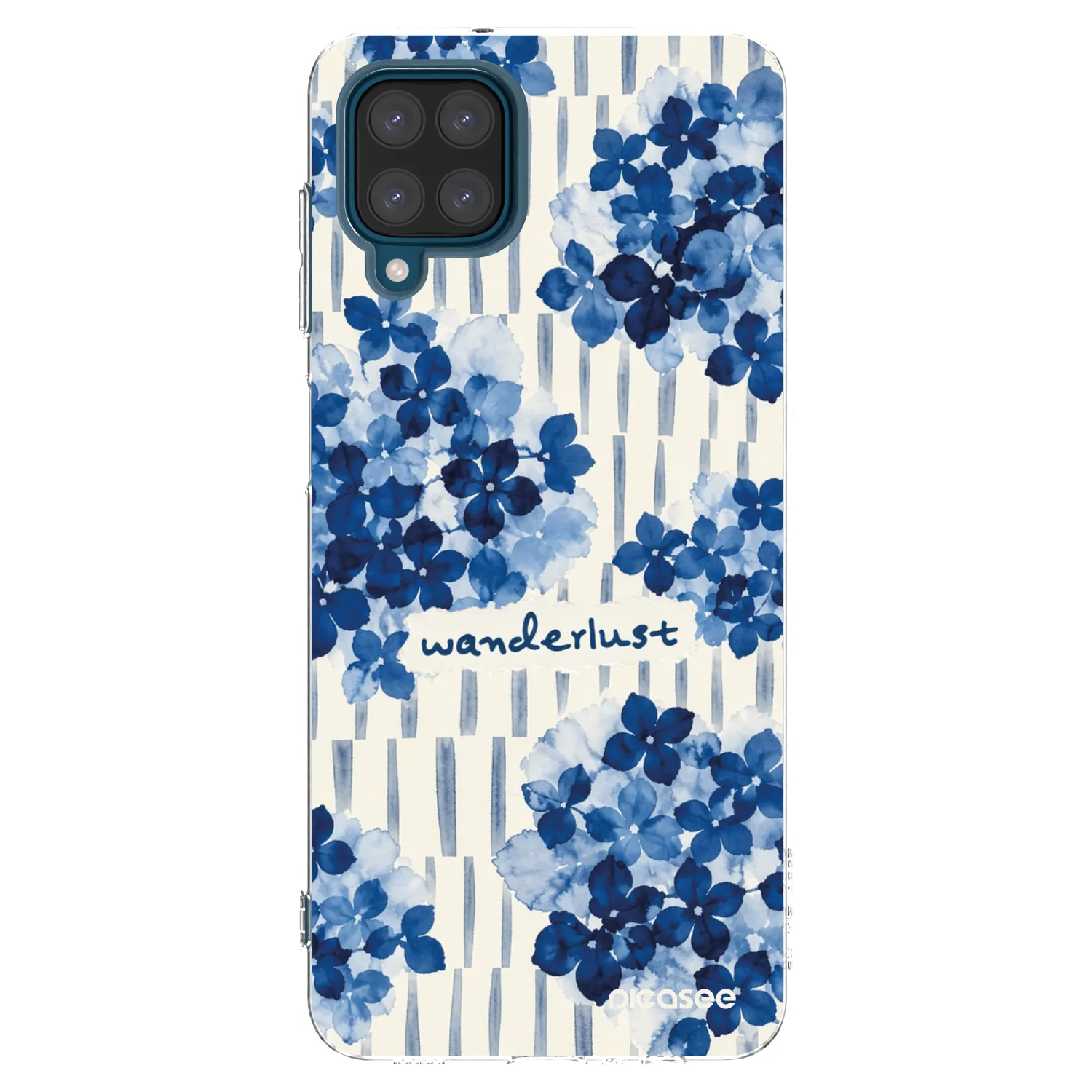 Picasee Samsung Galaxy A12 A125F Hülle - Transparentes Silikon - Azorea