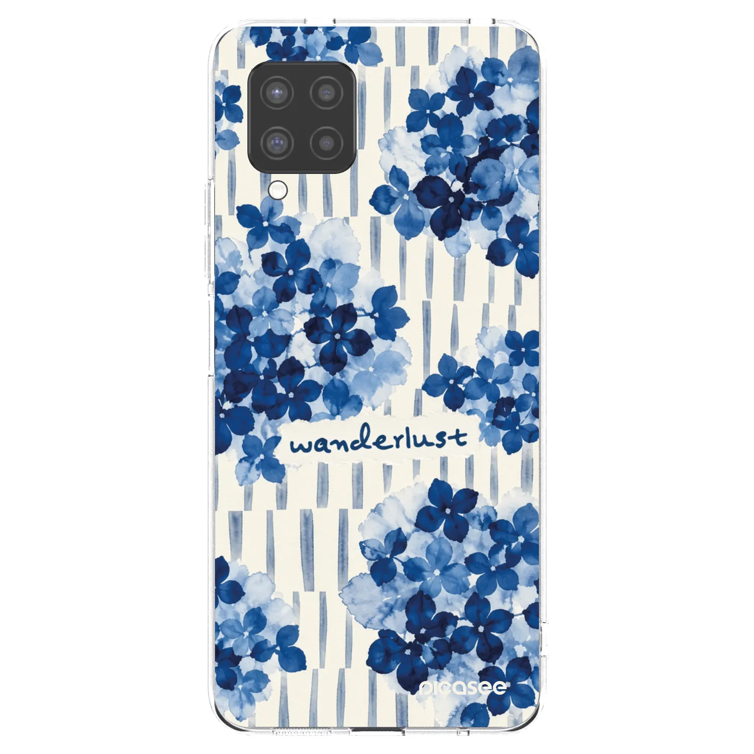 Picasee Samsung Galaxy A42 A426B Hülle - Transparentes Silikon - Azorea