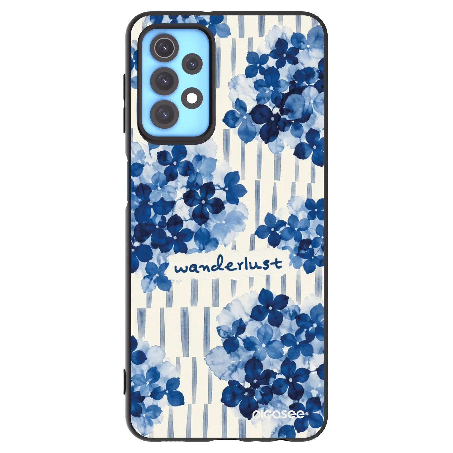 Picasee Samsung Galaxy A32 4G SM-A325F Hülle - Schwarzes Silikon - Azorea