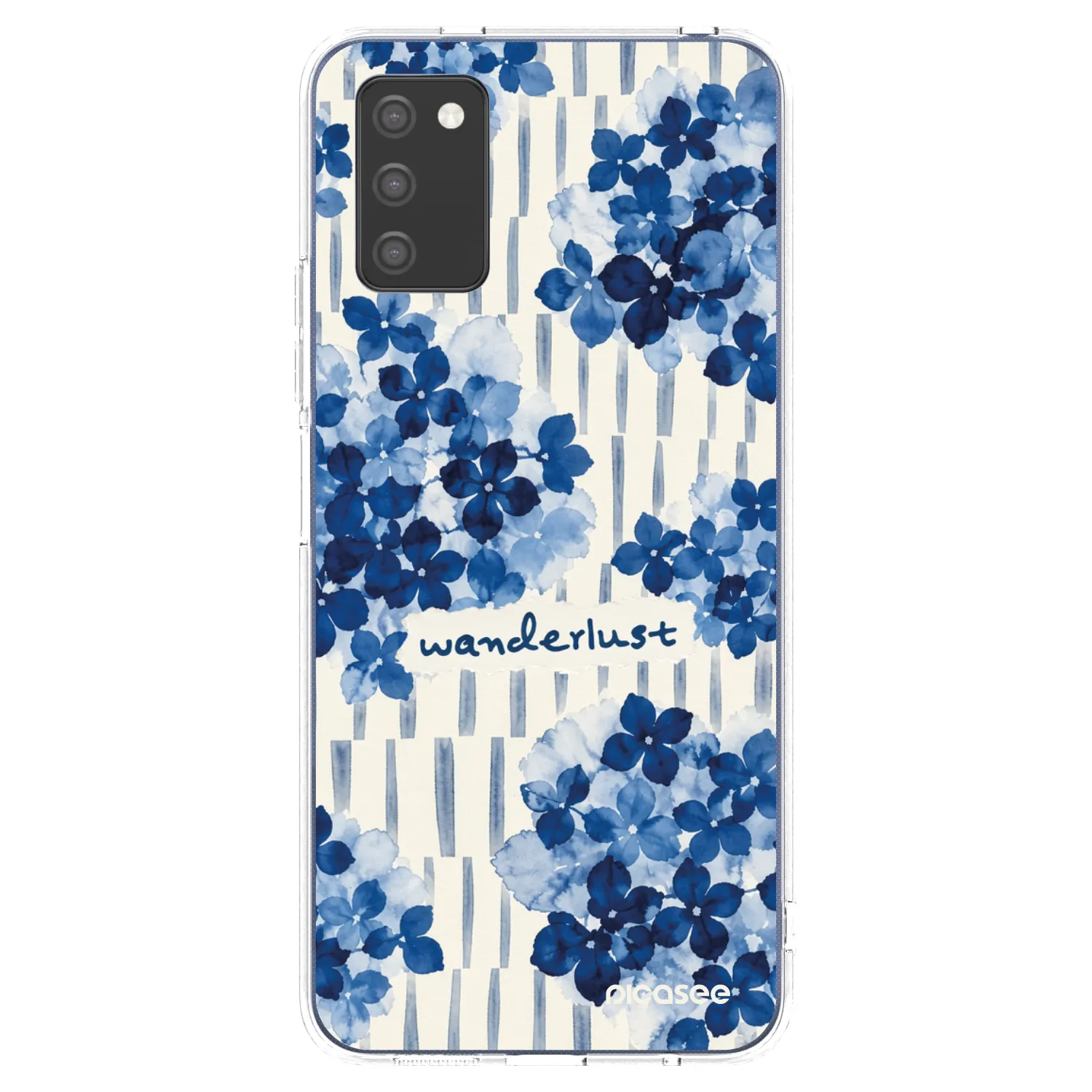 Picasee Samsung Galaxy A02s A025G Hülle - Transparentes Silikon - Azorea