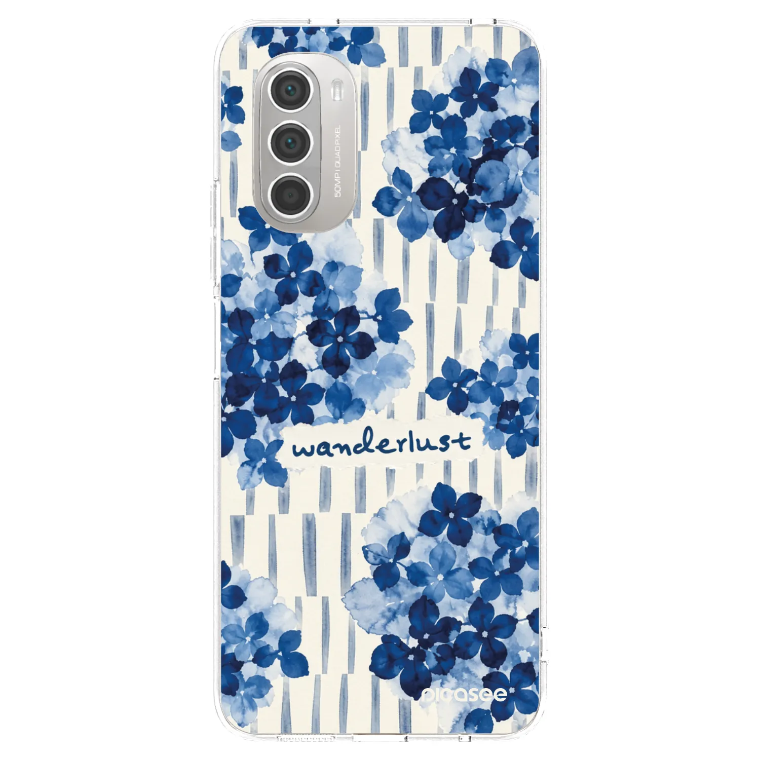 Picasee Motorola Moto G51 Hülle - Transparentes Silikon - Azorea