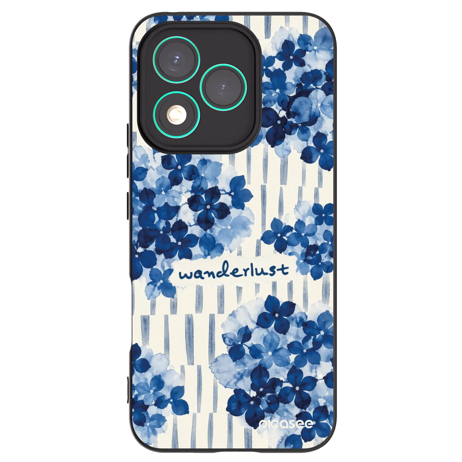 Picasee Honor 400 Lite 5G Hülle - Schwarzes Silikon - Azorea