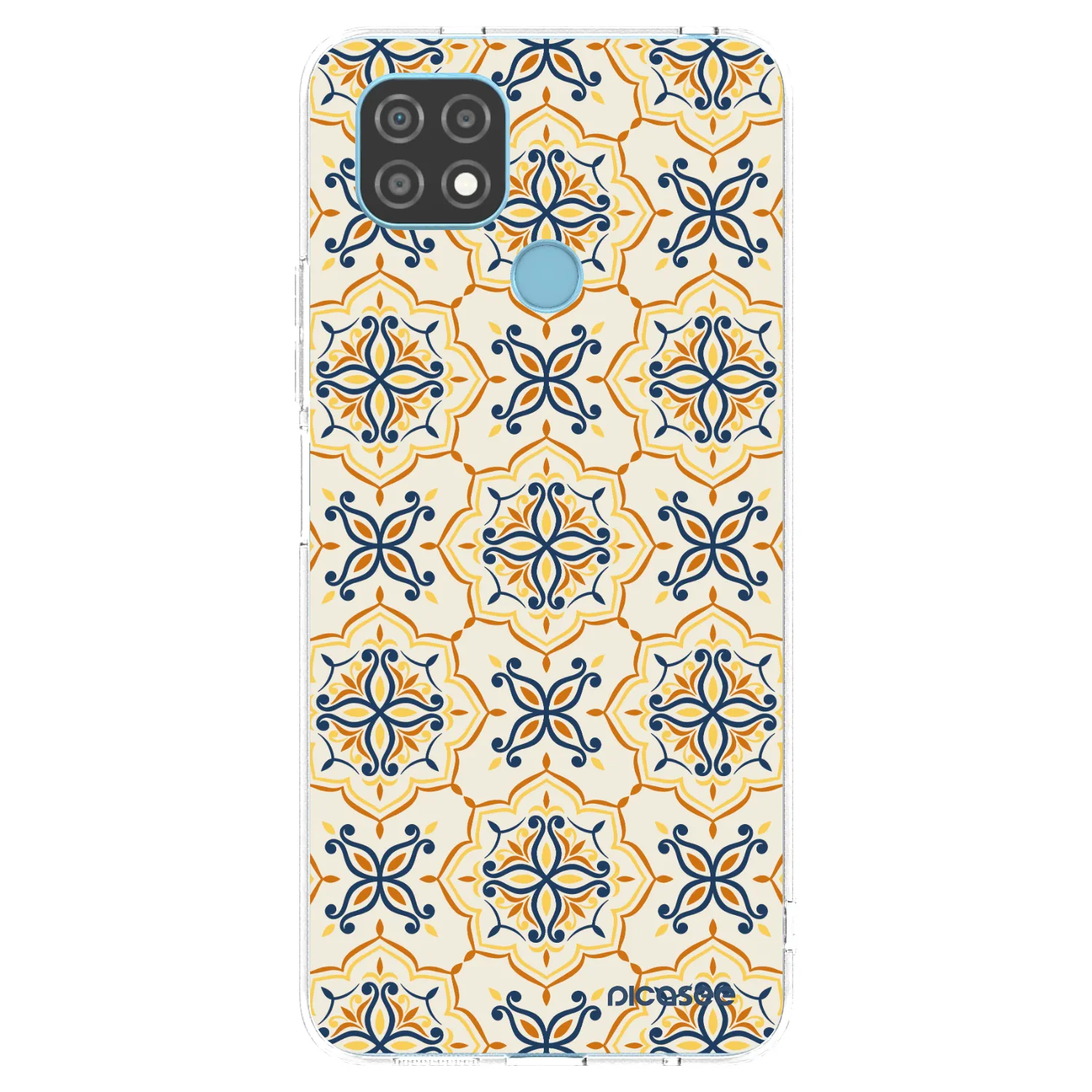 Picasee Realme C21 Hülle - Transparentes Silikon - Majolica